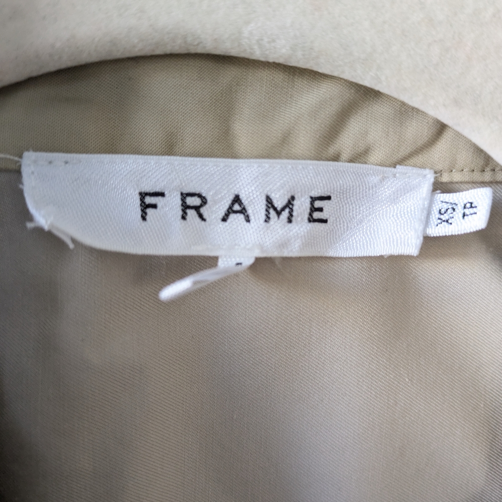 NWOT FRAME  Tan Sleeveless Jumpsuit with Belt - Picture 3 of 11